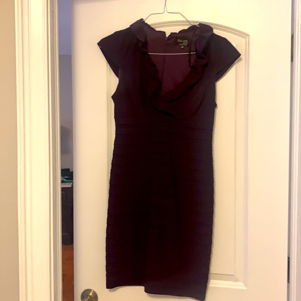 Woman’s Dress -eggplant